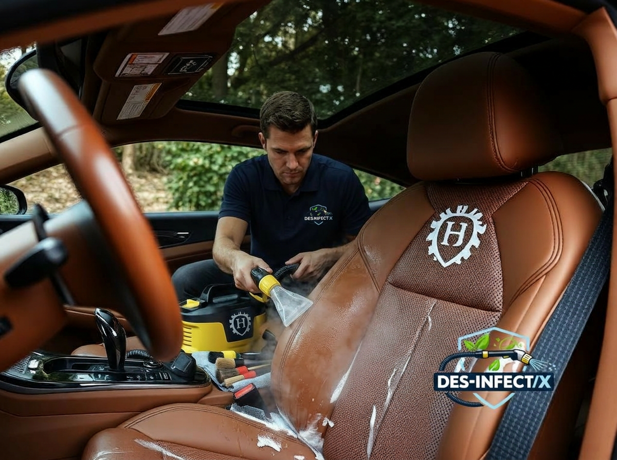 Detailing interior de vehículos